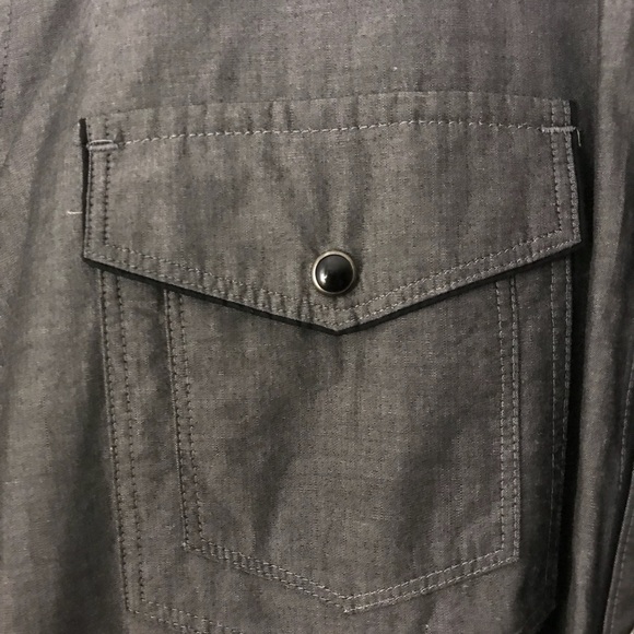 Mens long sleeve casual button down shirt - Picture 3 of 3